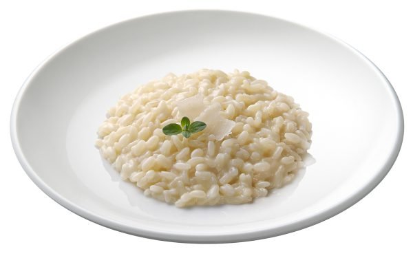 Risotto alla Parmigiana con riso Carnaroli e Parmigiano Reggiano DOP.